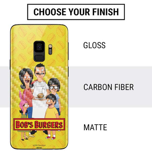 Bobs Burgers Family Portrait Galaxy S9 Skin